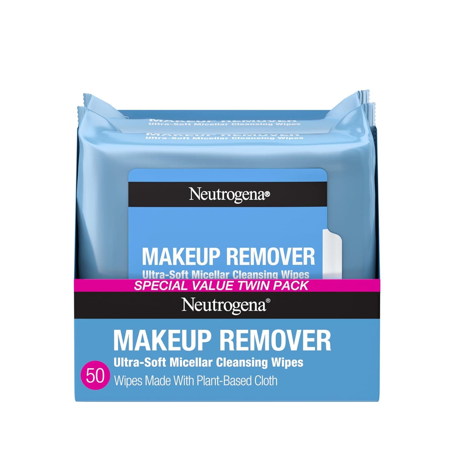Neutrogena Makeup Remover Wipes (Twin Pack)